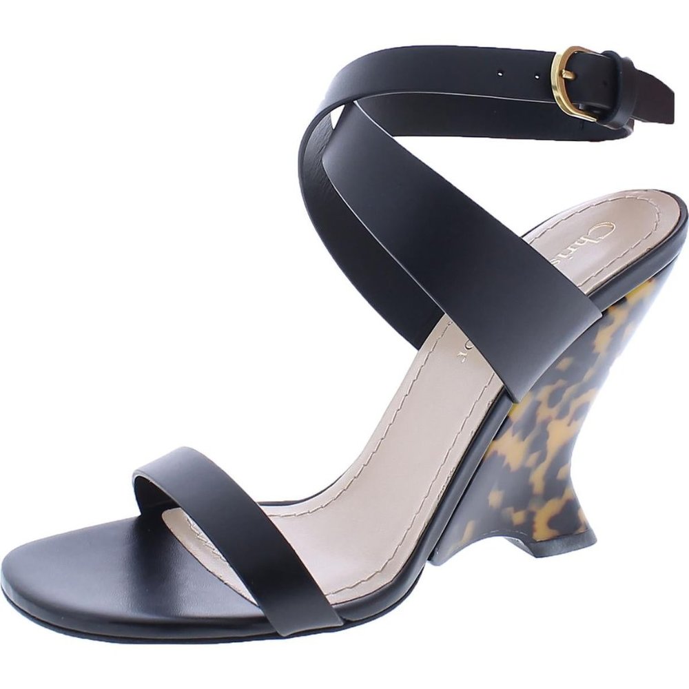 Authentic NWT Christian Dior Leather Tortoise Sandals - Picture 3 of 10